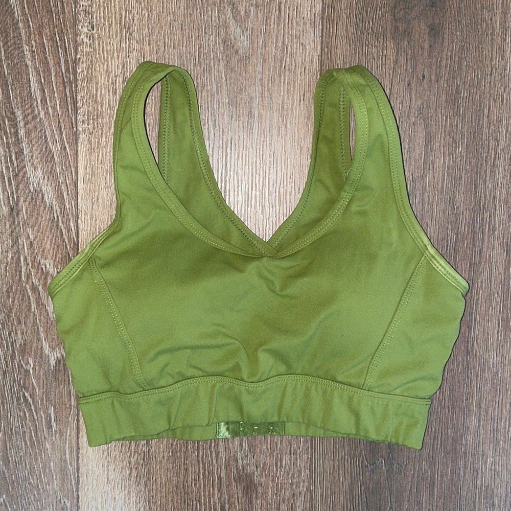 NVGTN olive allure bra